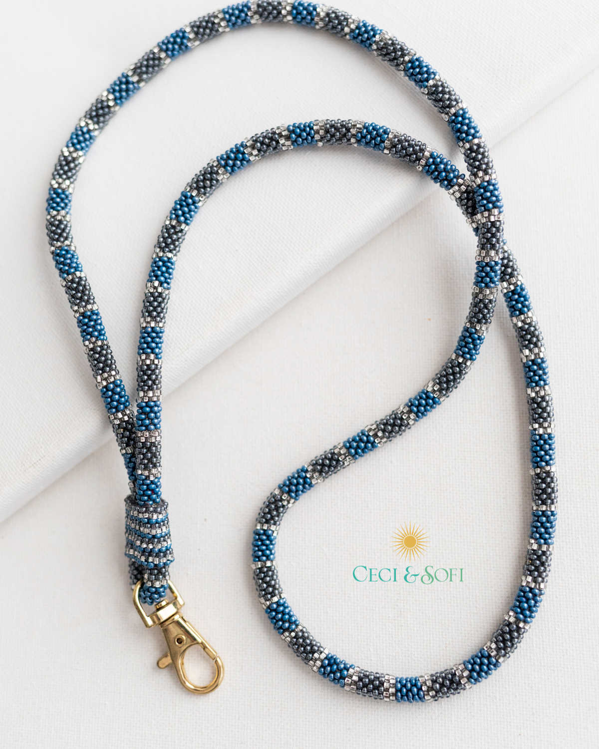 The Roll-On® Lanyard - Chambray -