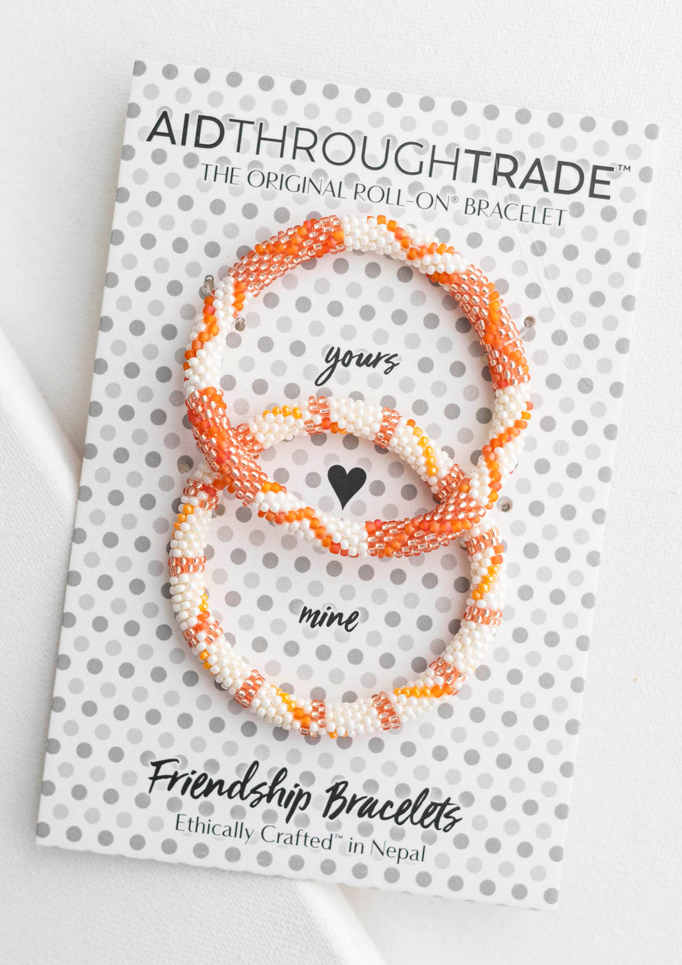 Roll-On® Friendship Bracelets Tangerine