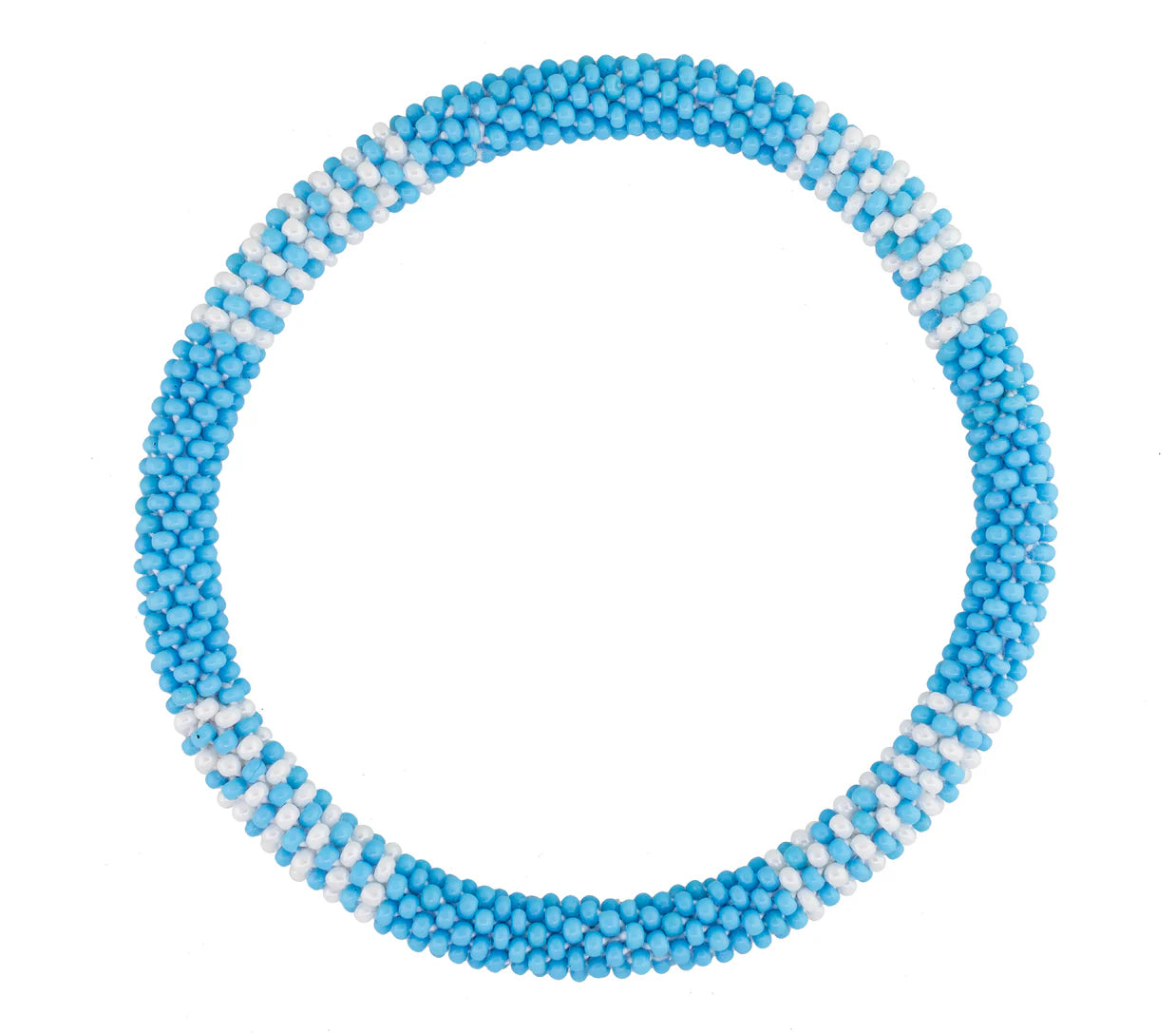 8 1/2” Men's Roll-On® Bracelet Carolina Blue