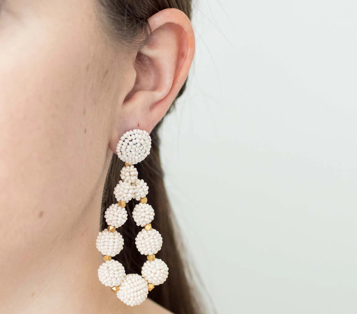 The Chelsea Teardrop-Cream