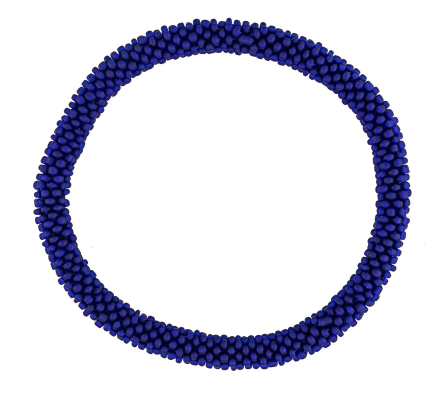 8” Men's Roll-On® Bracelet Blue Solid