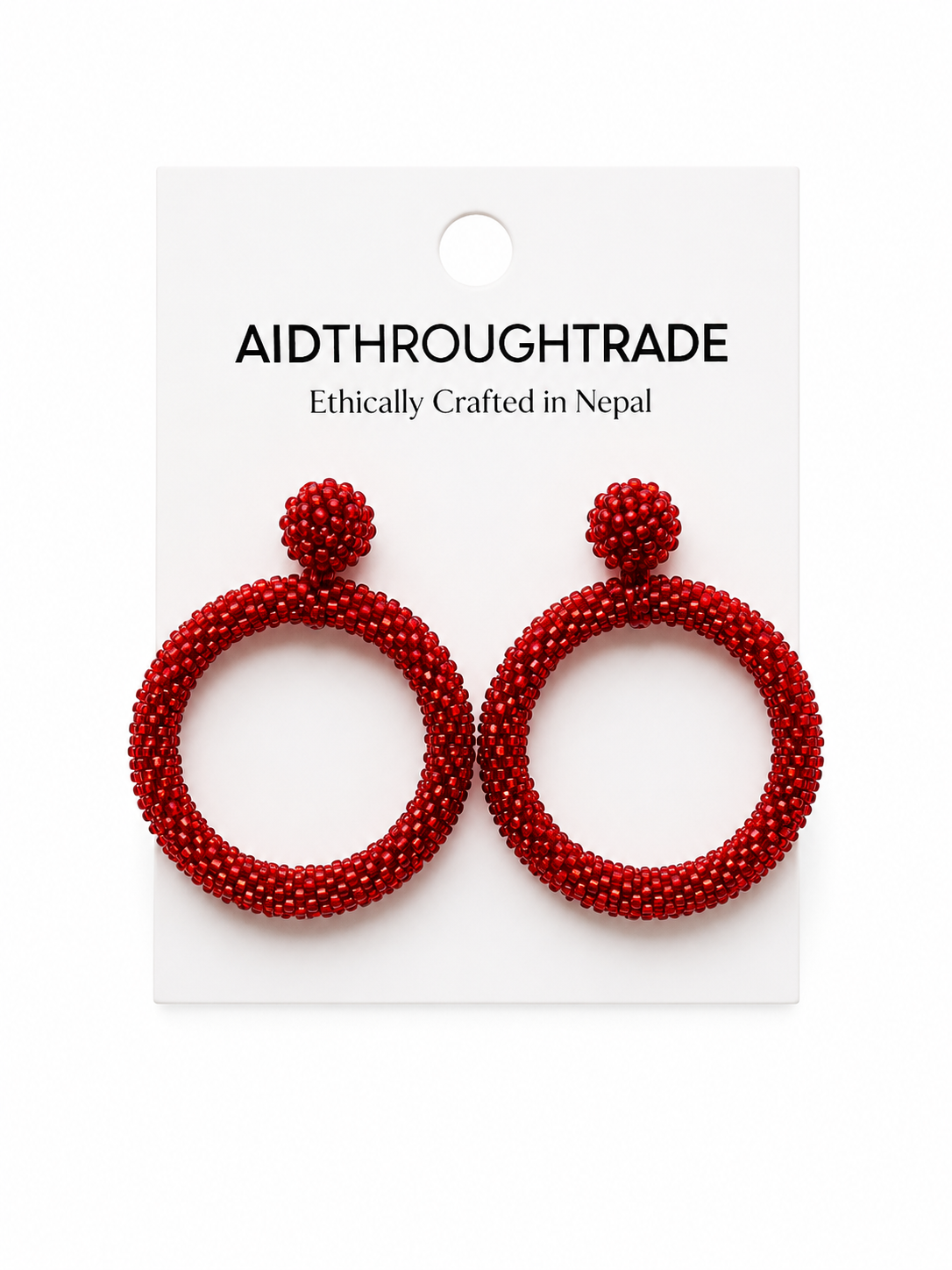 The Roll-On® Hoop-Scarlet