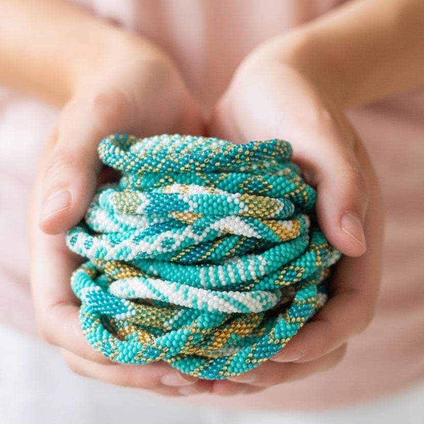 Roll-On® Bracelets - Aquamarine -