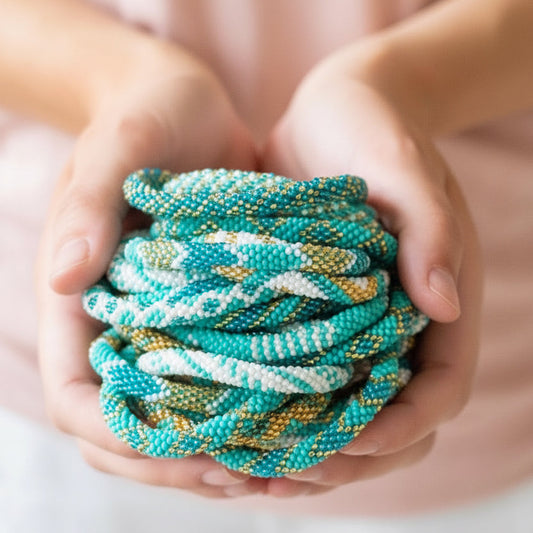Roll-On® Bracelets - Aquamarine -