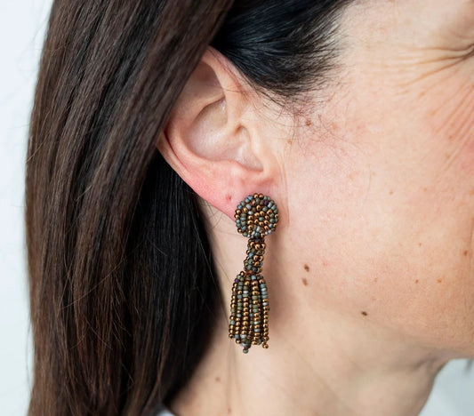 The Petite Finley Earring - Hazel -