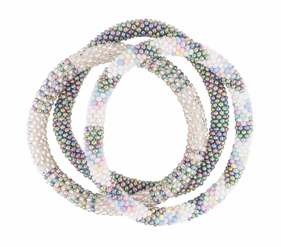 Set of 3 Roll-On® Bracelets Unicorn