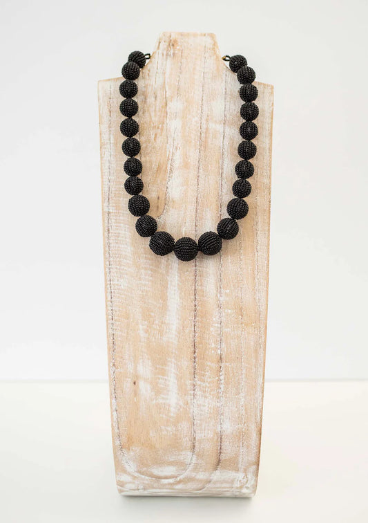 The Olivia Necklace-Black