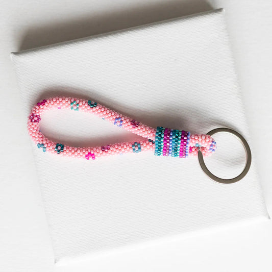 Roll-On® Keychain- Flower Power