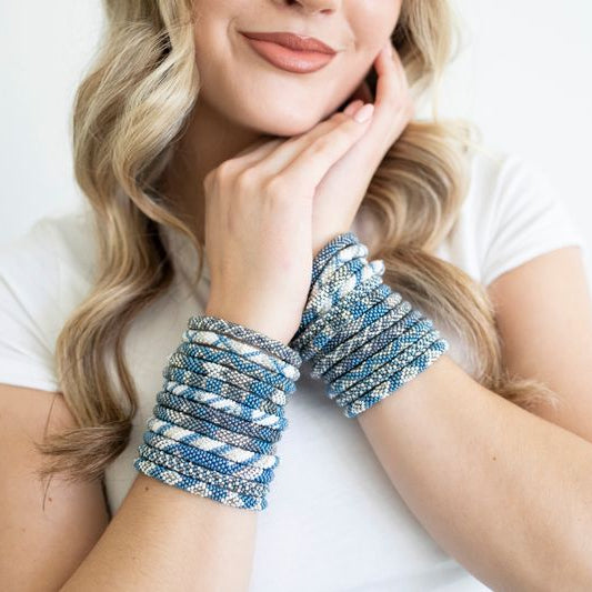 "Just Arrived" Roll-On® Bracelets - Chambray -