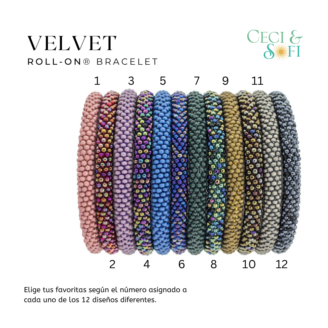 Roll-On® Bracelets -VELVET-