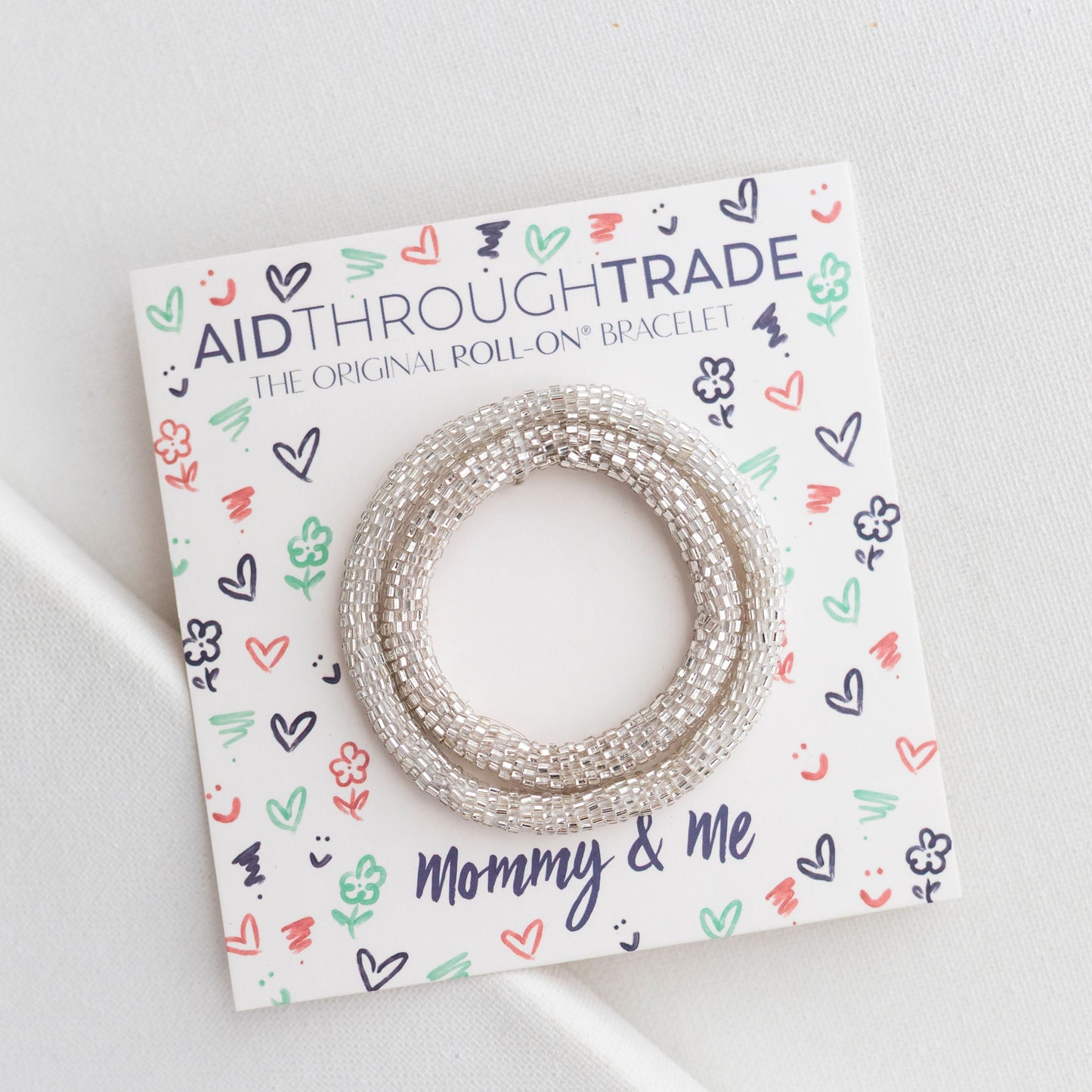 Mommy & Me Roll-On® Bracelet Set - Sterling