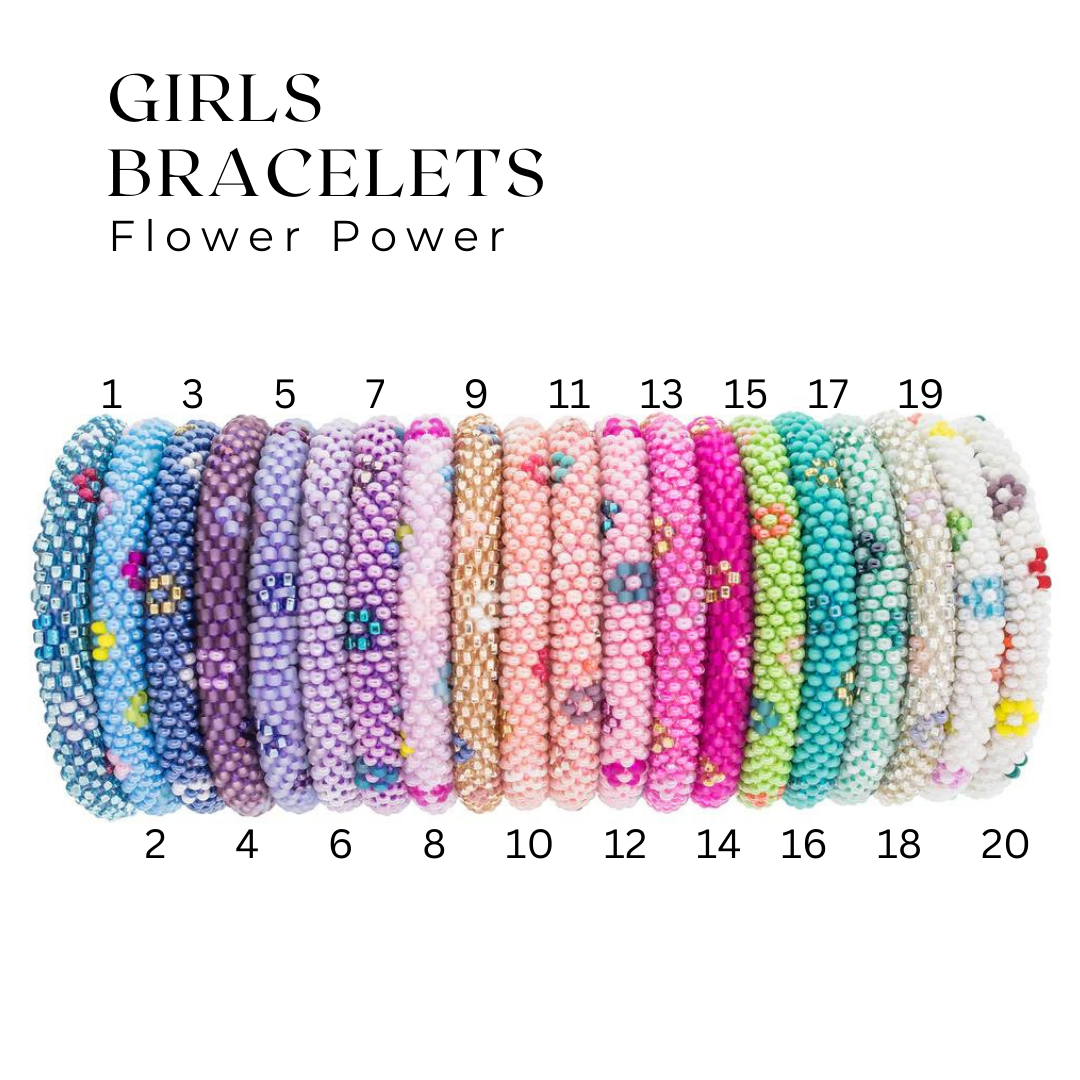 Flower Power - Girls Bracelets (Qty. 1)