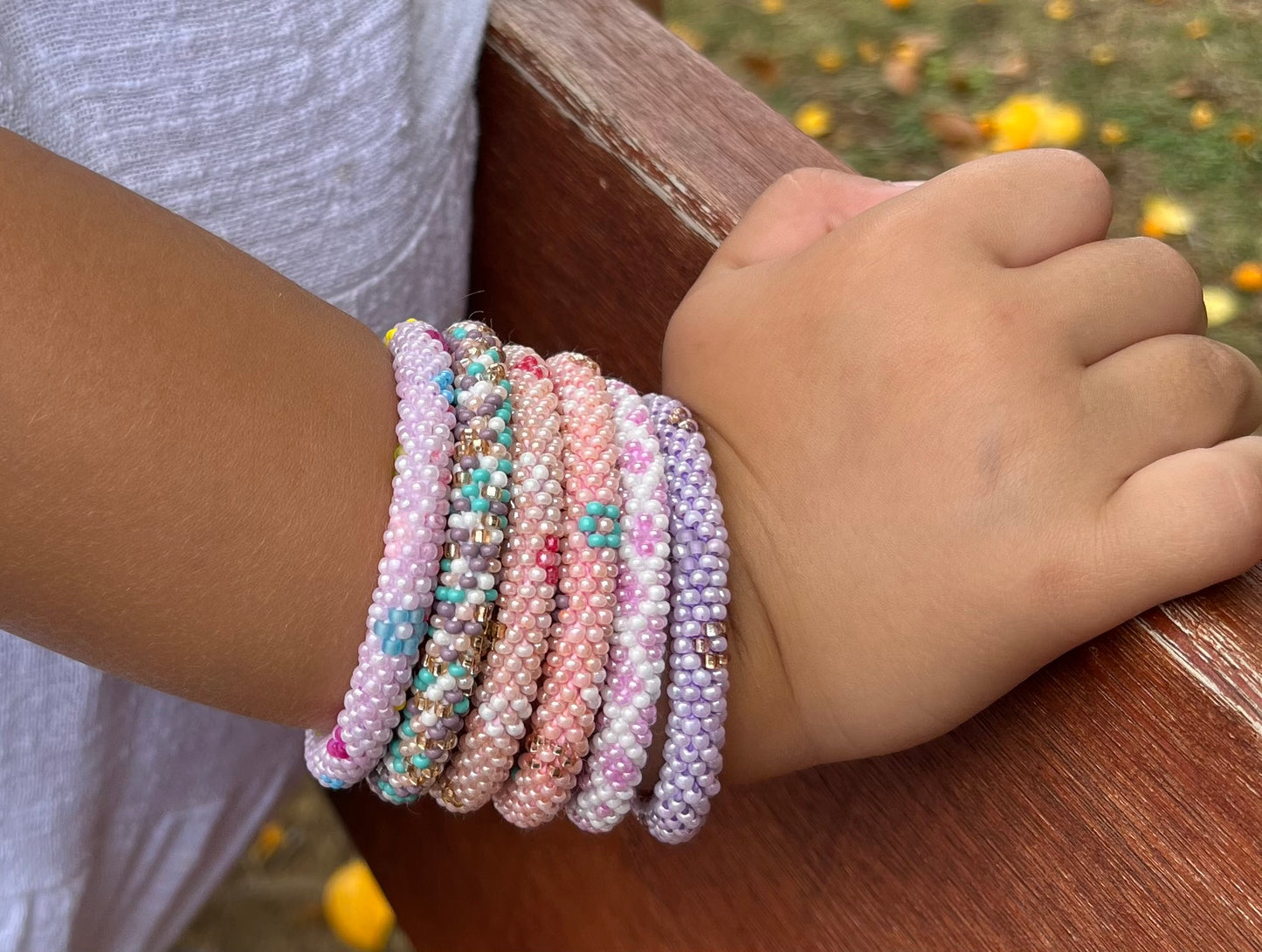 KIDS ROLL-ON® BRACELETS - CANDY CASTLE (QTY. 1) FLOWER POWER 🌸