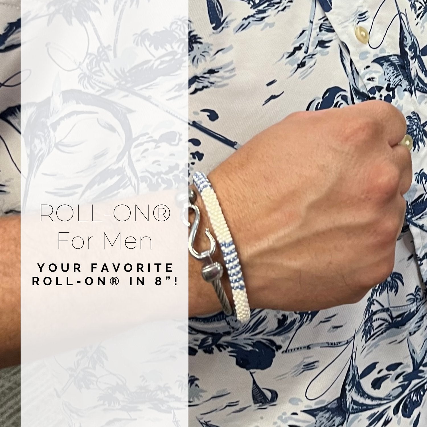 Roll-On® Bracelets for Men- Coming back soon 🔜