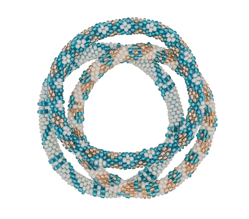 8" Set of 3 Roll-On® Bracelets