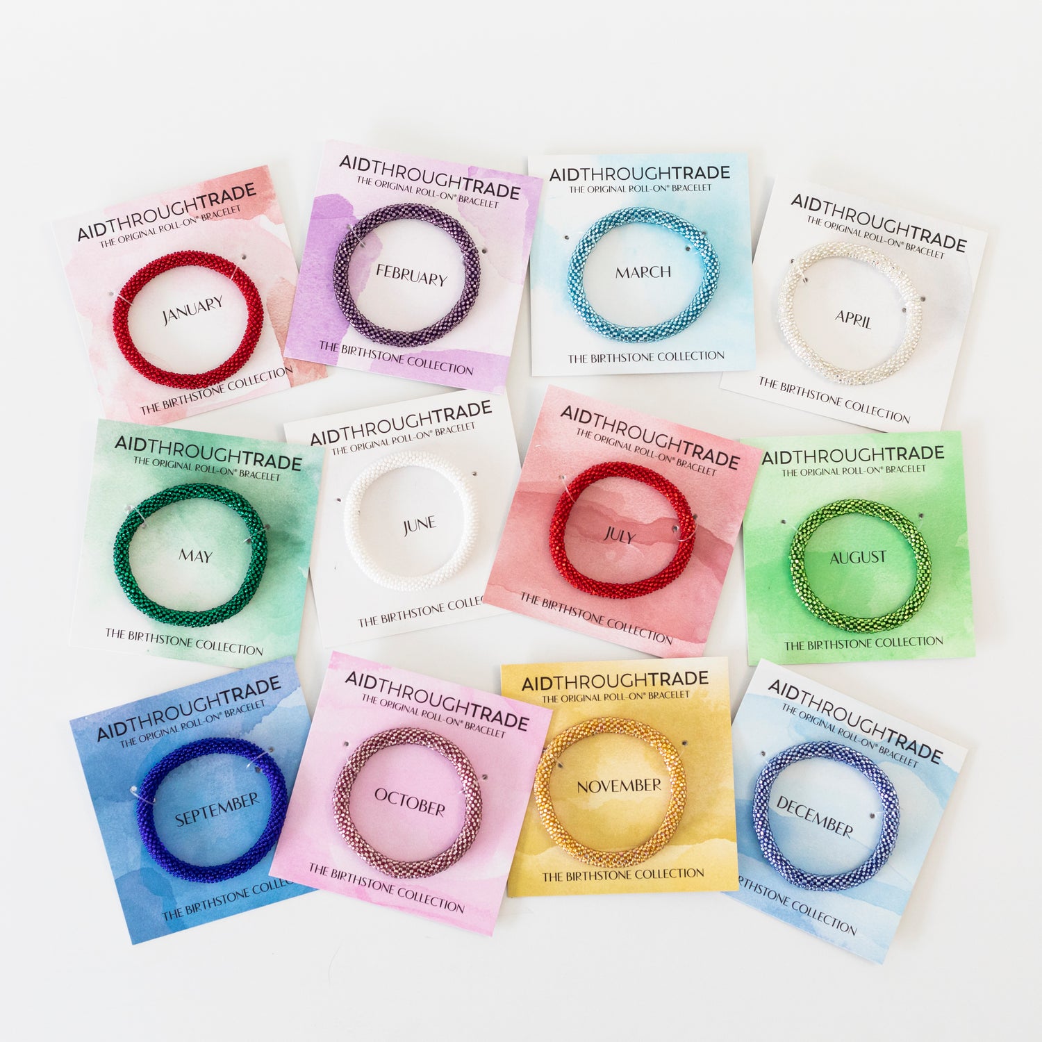 The Birthstone Roll-On® Bracelets for KIDS 🧒🏽👧🏼👦