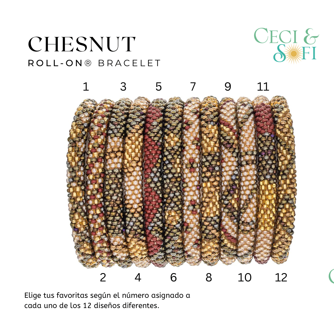 ROLL-ON® BRACELETS CHESTNUT