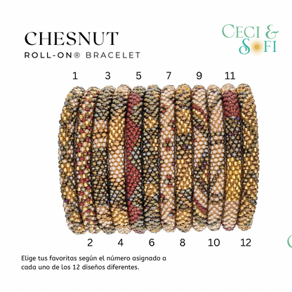 ROLL-ON® BRACELETS CHESTNUT