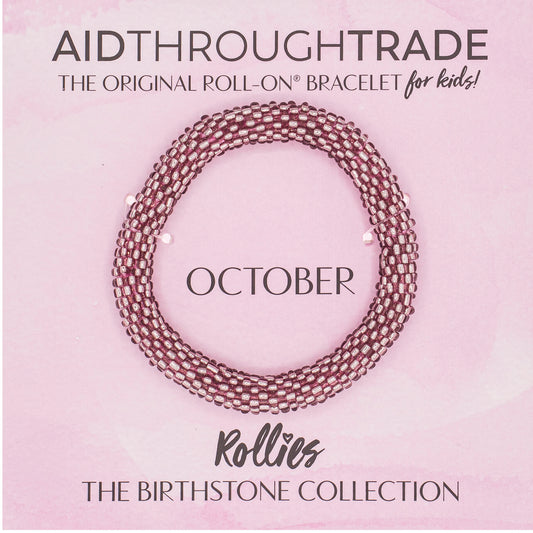 October Birthstone Rollies – The Original Roll-On® Bracelet for kids!