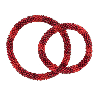 Mommy & Me Roll-On® Bracelets Scarlet