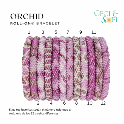 ROLL-ON® BRACELETS -ORCHID-