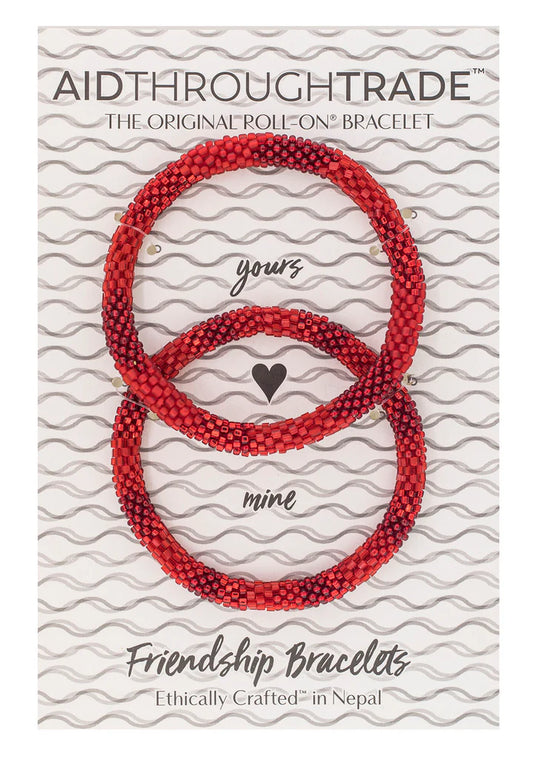 ROLL-ON® FRIENDSHIP BRACELETS SCARLET