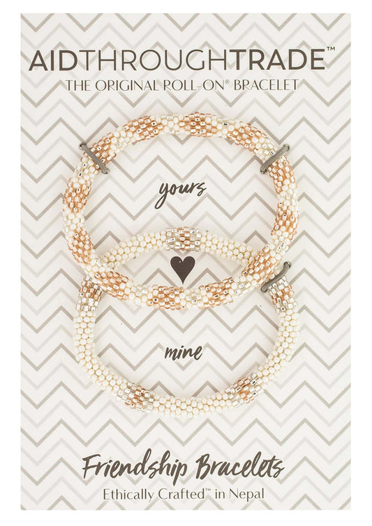 ROLL-ON® FRIENDSHIP BRACELETS ROSÉ ALL DAY