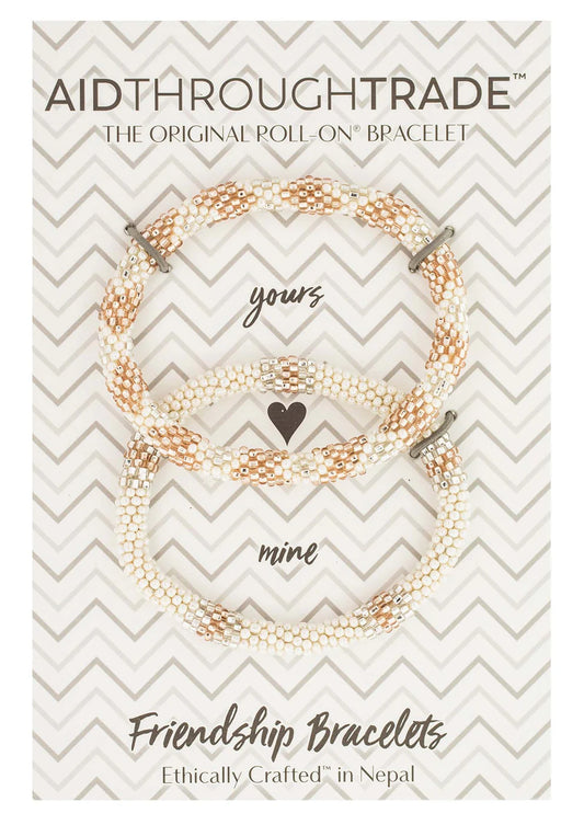 Roll-On® Friendship Bracelets- Rosé All Day-