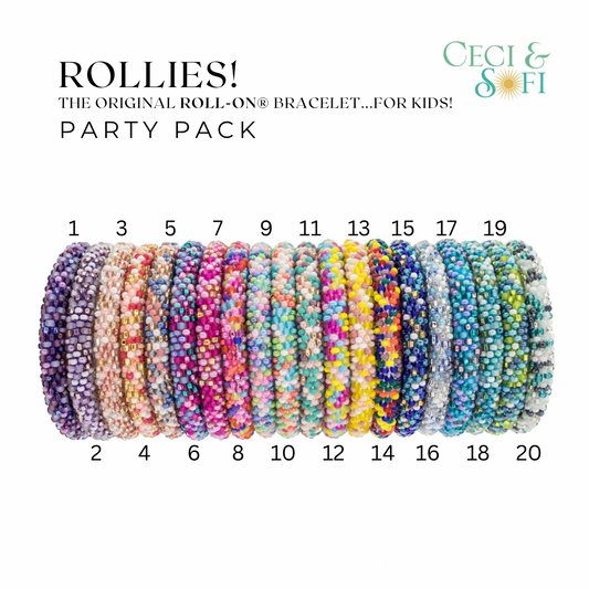 KIDS ROLL-ON® BRACELETS (QTY. 1) - PARTY PACK 🥳