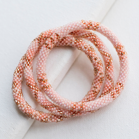 Set of 3 Roll-On® Bracelets Frosé