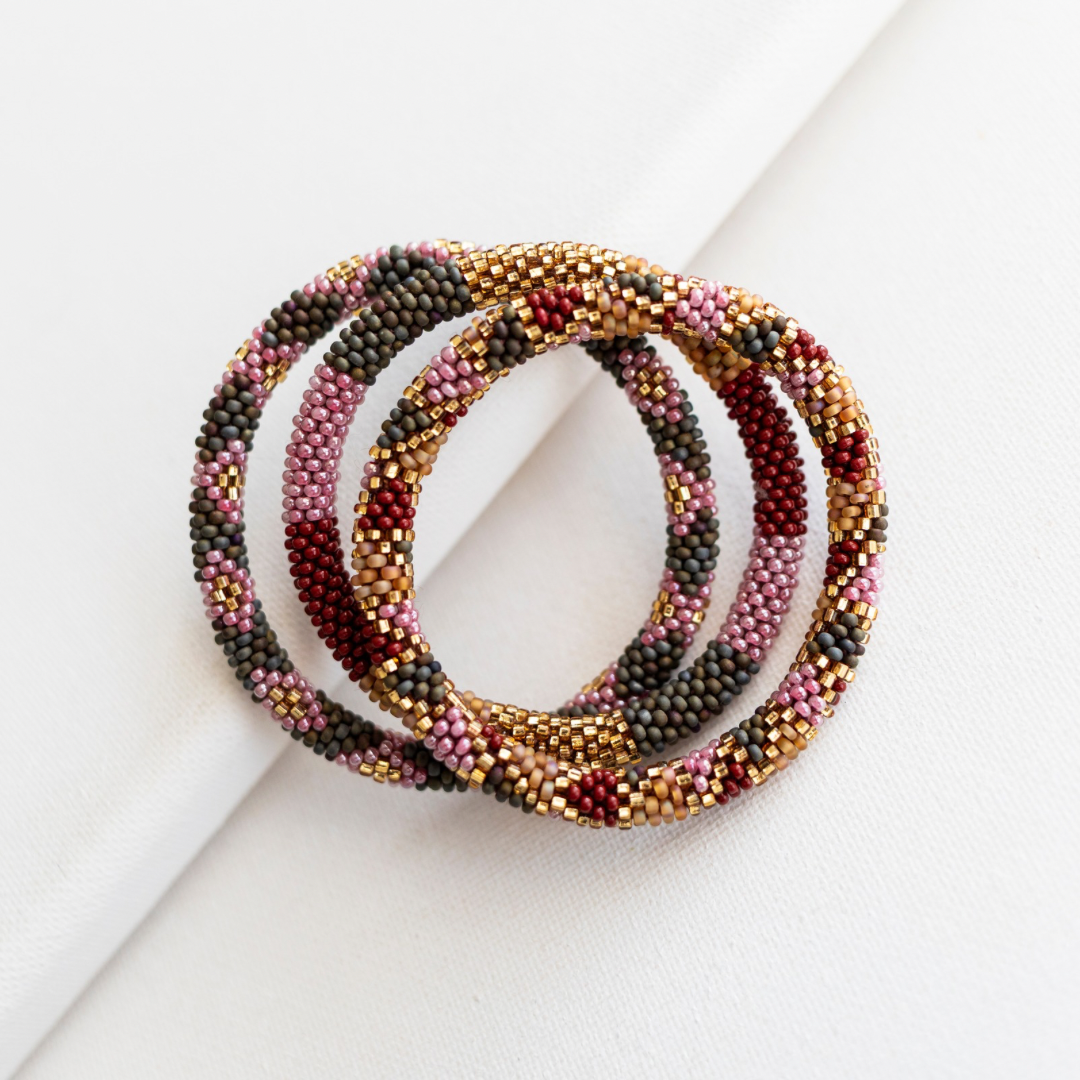 Roll-On® Bracelet - Garnet -