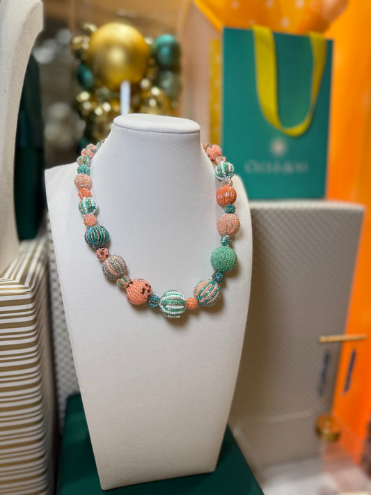 Colorblocked Necklace