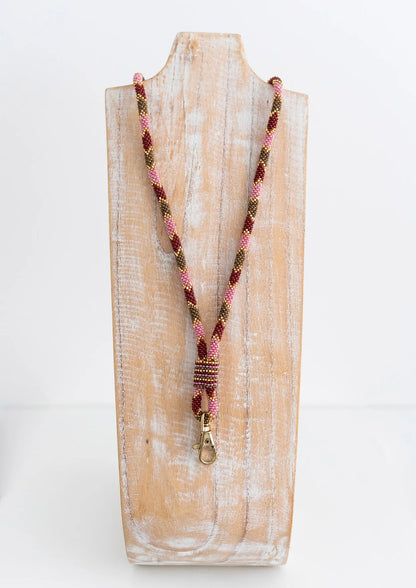 The Roll-On® Lanyard
Garnet