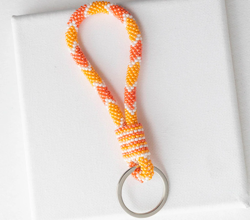 ***NEW*** THE ORIGINAL ROLL-ON® KEYCHAIN -TANGERINE