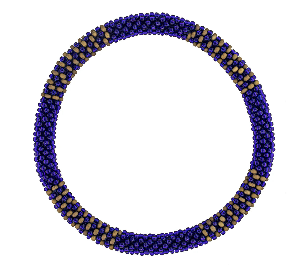 Men's Roll-On® Bracelet Gold & Navy