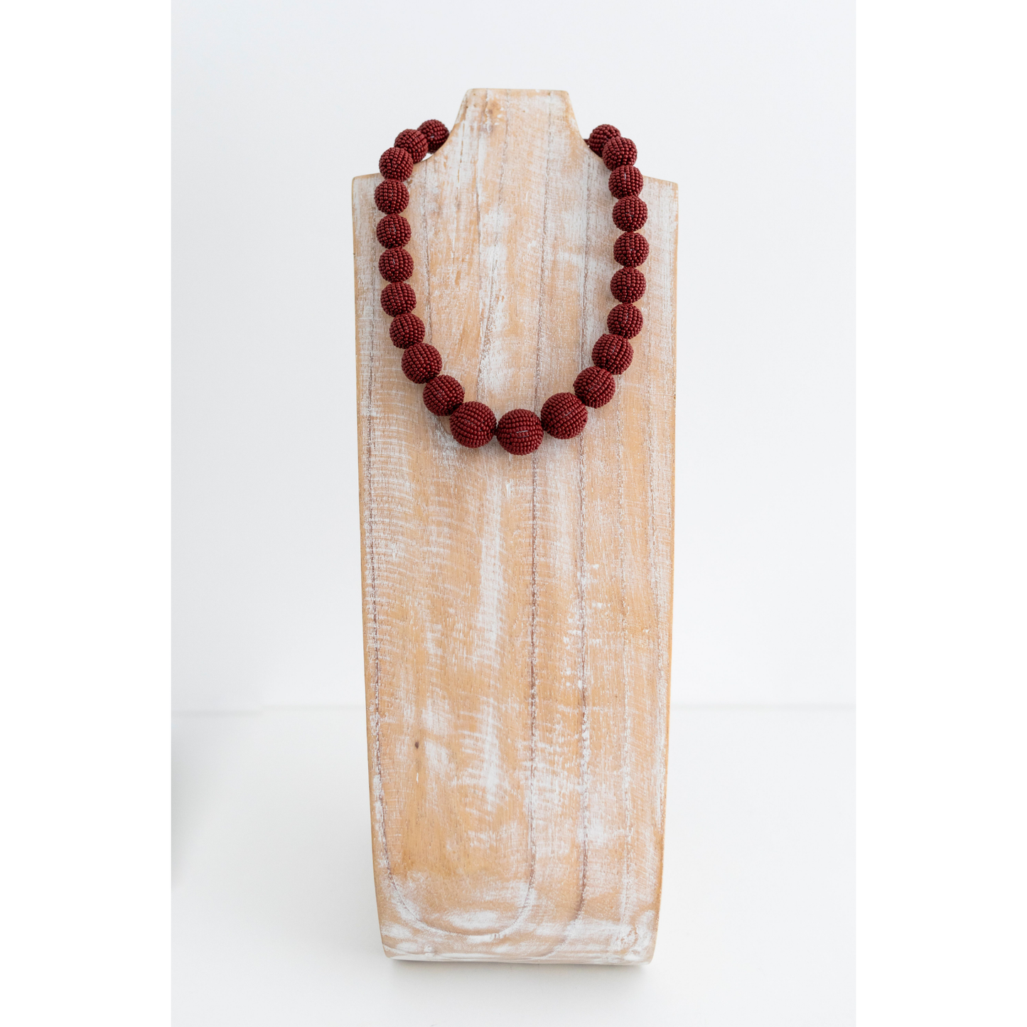 The Olivia Necklace - Garnet -