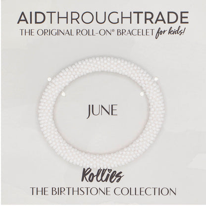 June Birthstone Rollies – The Original Roll-On® Bracelet for kids!