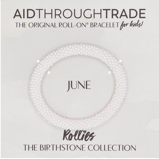 June Birthstone Rollies – The Original Roll-On® Bracelet for kids!