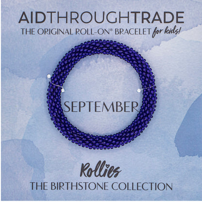 September Birthstone Rollies – The Original Roll-On® Bracelet for kids!