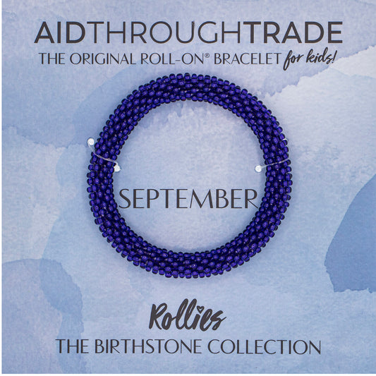 September Birthstone Rollies – The Original Roll-On® Bracelet for kids!