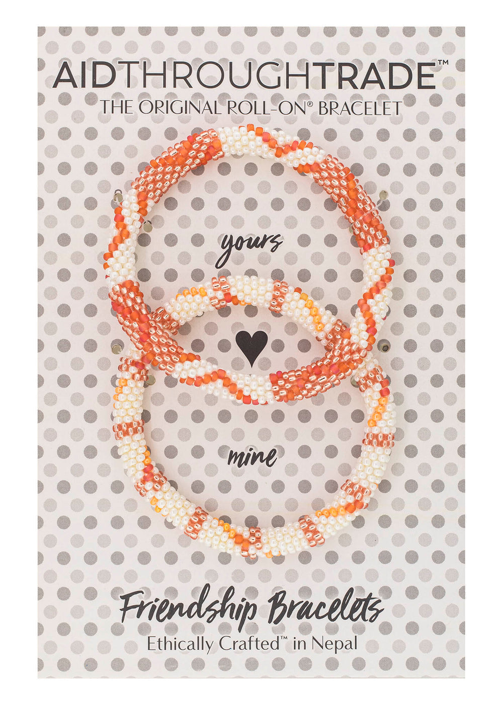 Roll-On® Friendship Bracelets Tangerine
