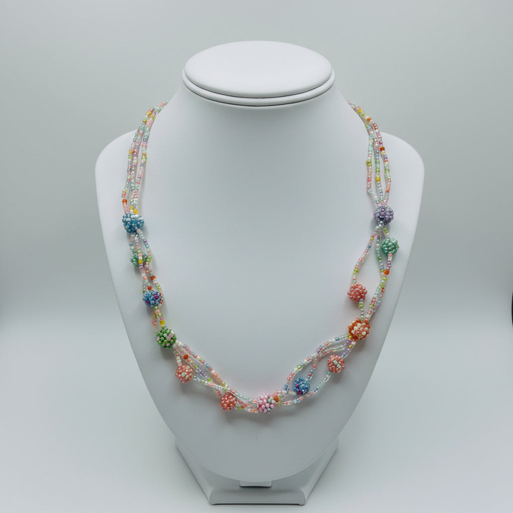 Party Time Sophia Necklace-Confetti