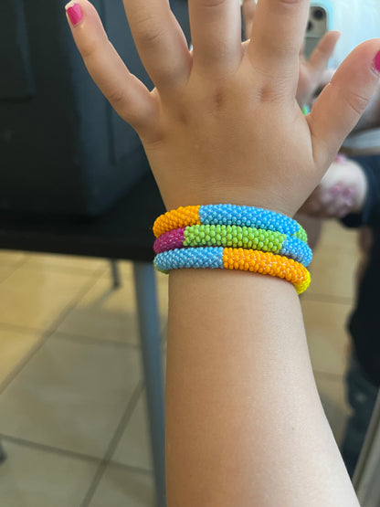 KIDS ROLL-ON® BRACELETS (QTY. 1) - NEON ⛱️
