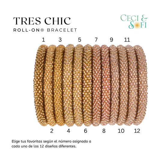 "Just Arrived" Roll-On® Bracelets - Tres Chic -