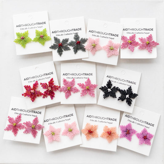 Flower Star Earings