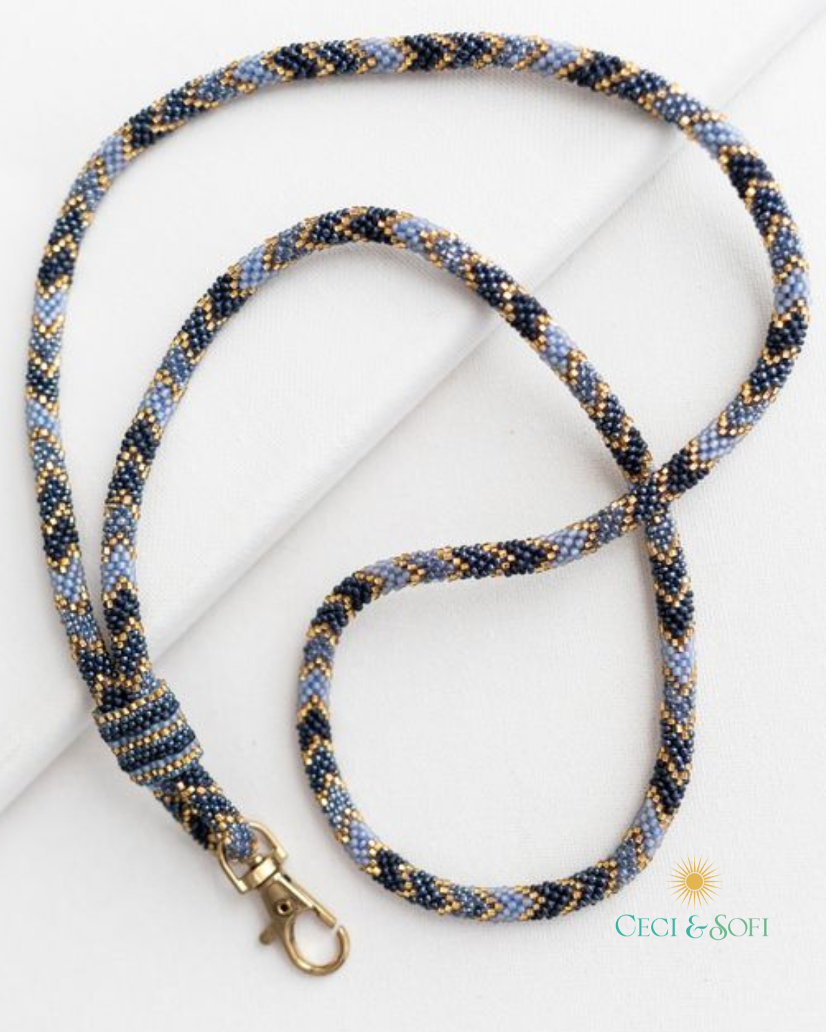 The Roll-On® Lanyard - Midnight Blue -