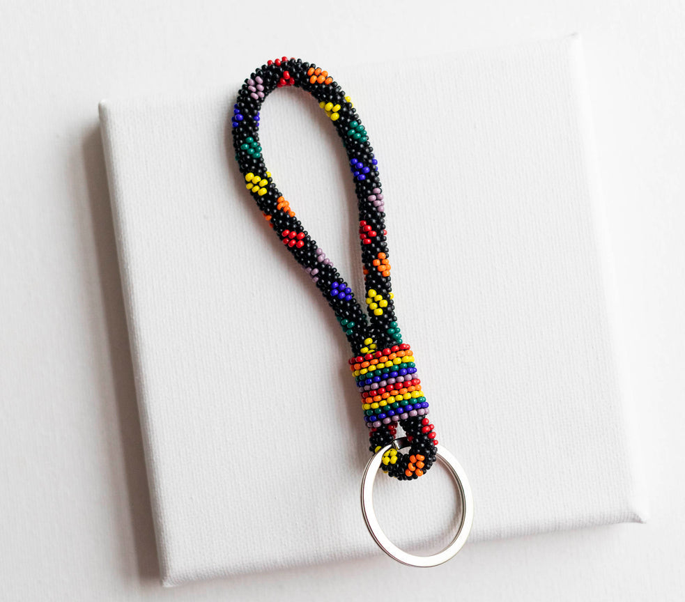 Roll-On® Keychain- Love Noir