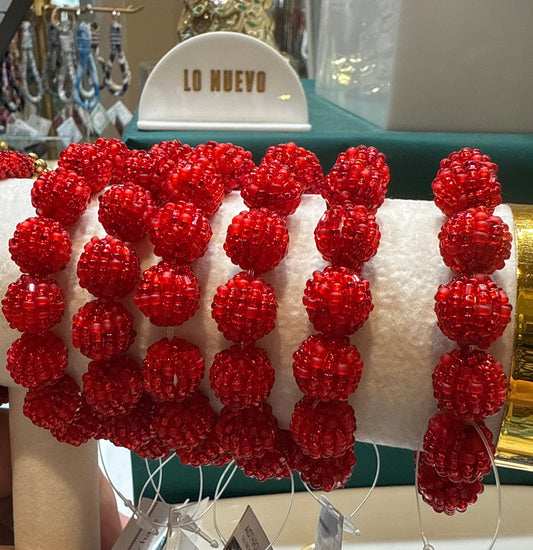 Scarlet Classic Globe Bracelet