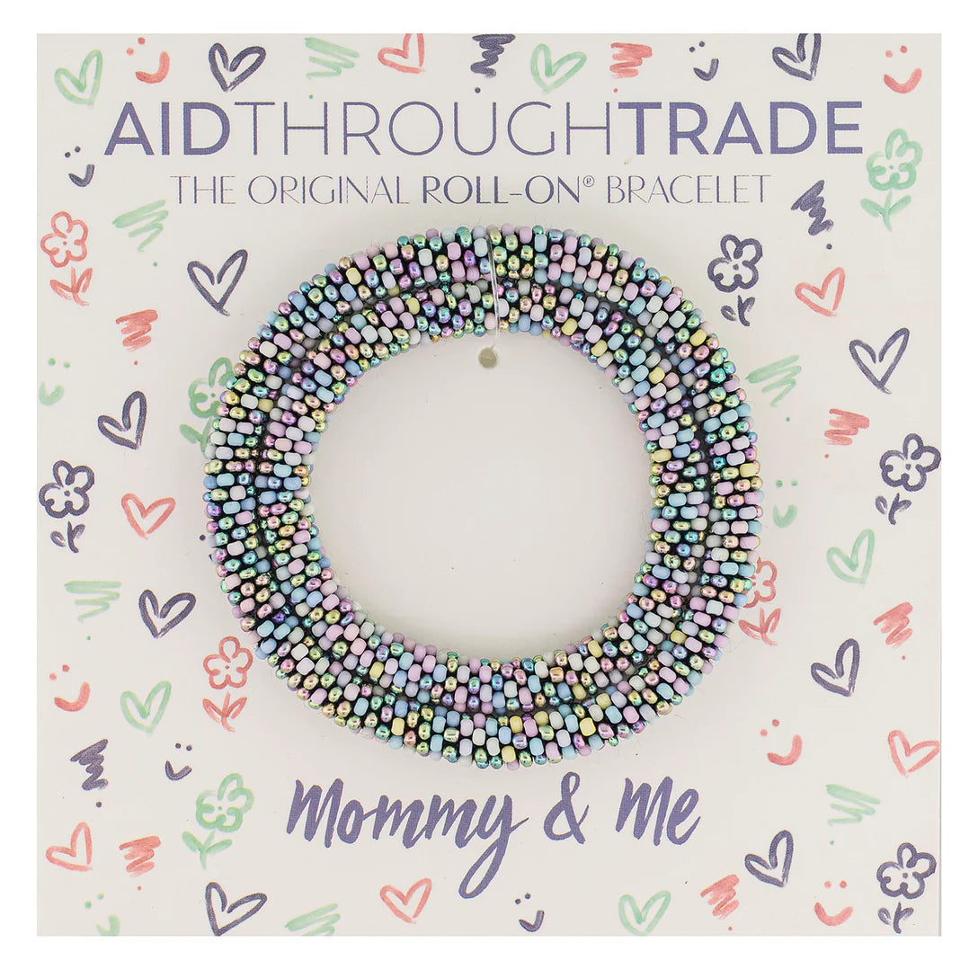 *NEW* Mommy & Me Roll-On® Bracelets Pastel Moon