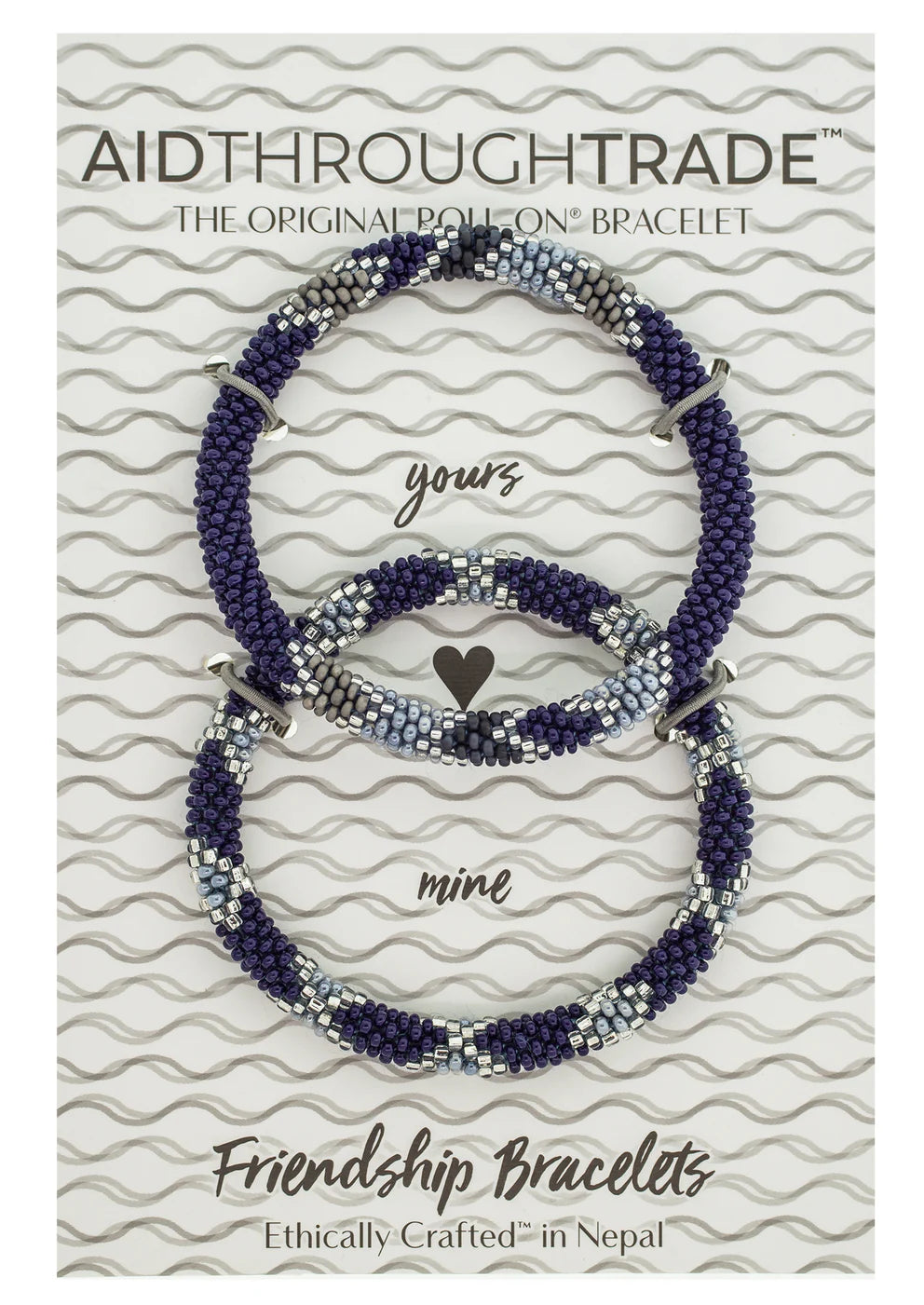 ROLL-ON® FRIENDSHIP BRACELET INDIGO
